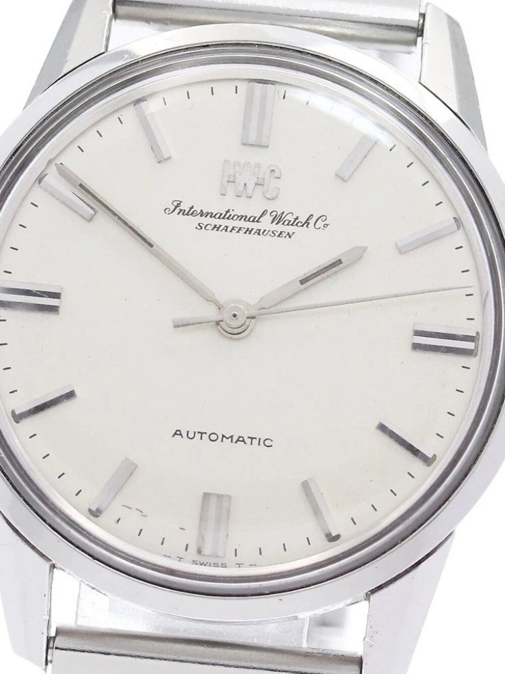 IWC SCHAFFHAUSEN R810A Cal.854 Silver Dial Automatic Men's Watch_951370